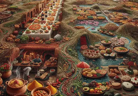 The Infinite Tapestry of Culinary Delights: A Journey Through Global Gastronomy