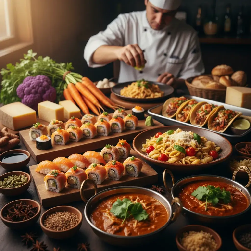 The Art of Culinary Exploration: A Global Journey Through Flavors